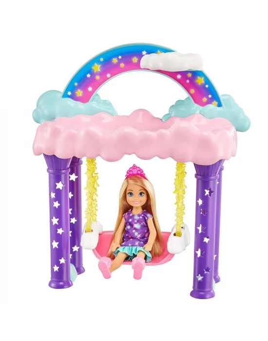 Barbie Dreamtopia Chelsea ve Eğlenceli Dünyası Oyun Seti GTF50