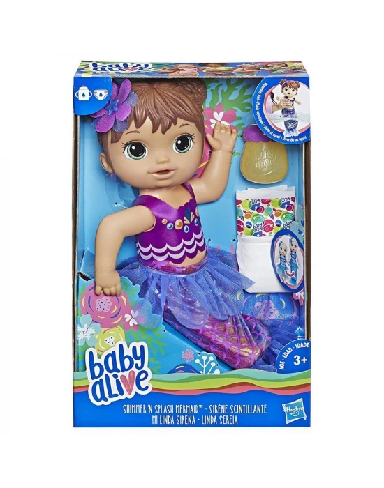 Baby Alive Deniz Kızı Bebeğim - Kumral