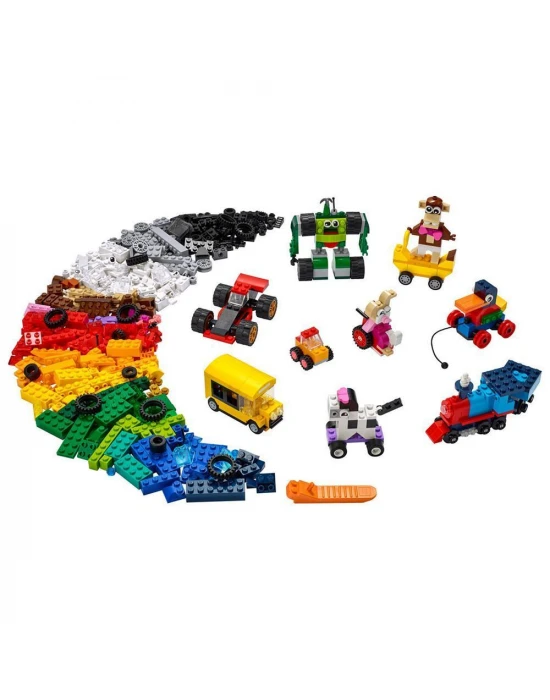 Lego Classic Yapım Parçaları ve Tekerlekler