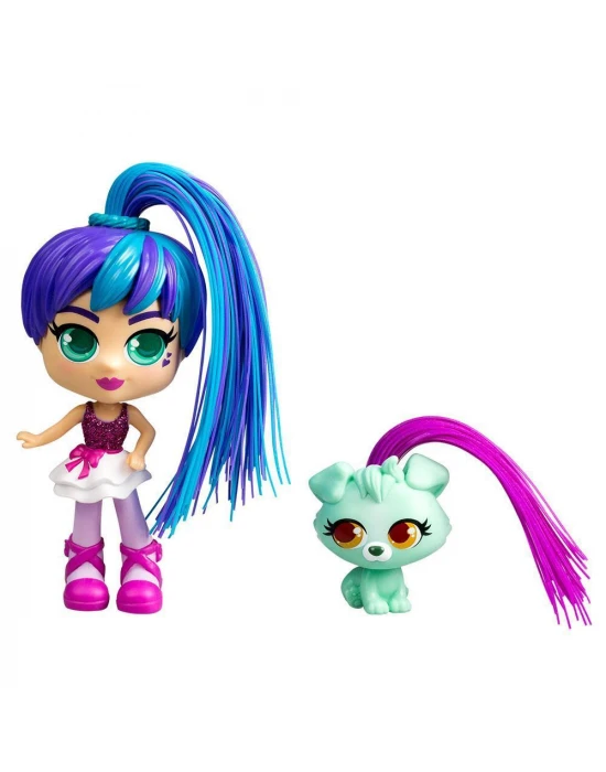 Silverlit Curli Girls Bebek ve Hayvan 2li Set - Rosli ve Koda
