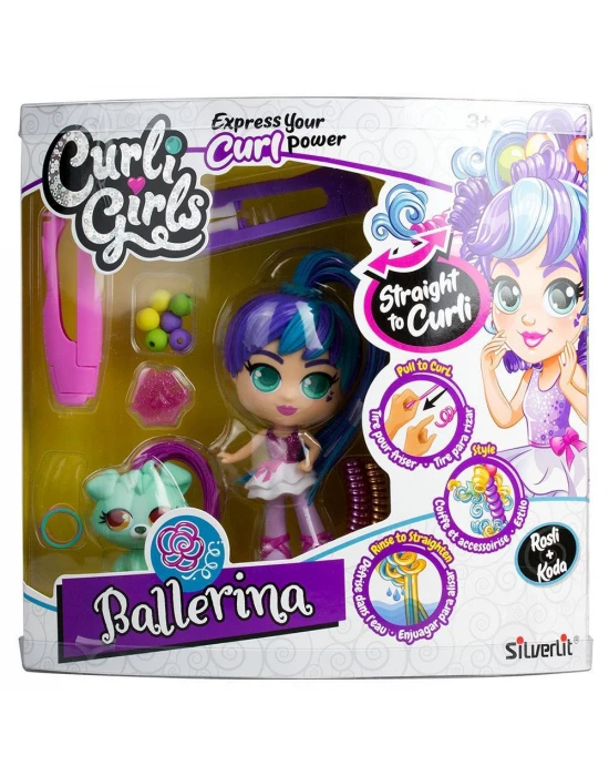 Silverlit Curli Girls Bebek ve Hayvan 2li Set - Rosli ve Koda