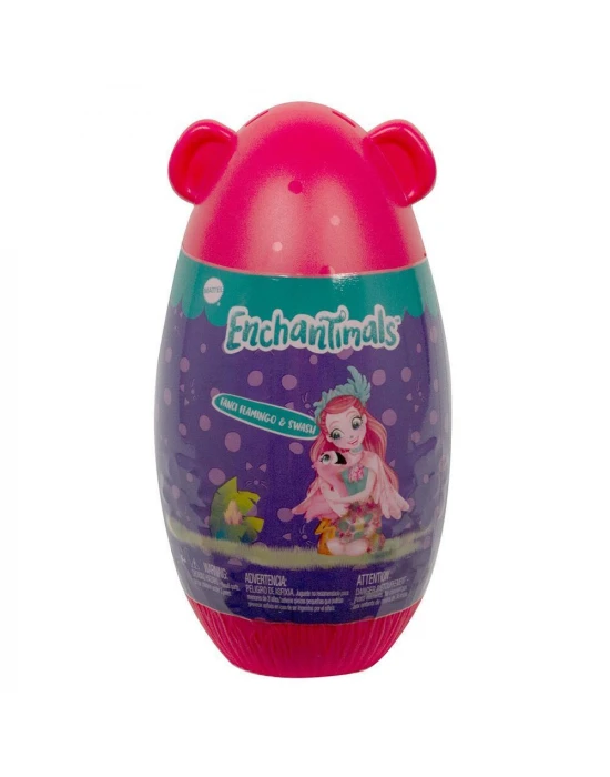 Enchantimals Yumurtadan Çıkan Bebekler Serisi - Fanci Flamingo ve