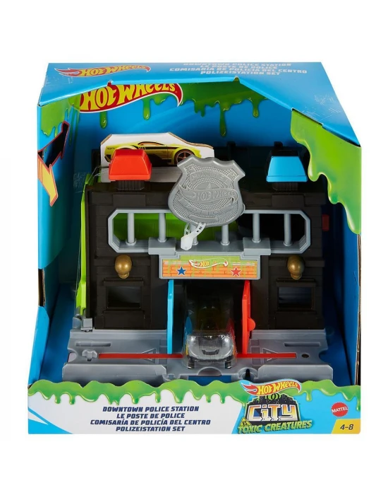 Hot Wheels Şehirde Polis Merkezi Oyun Seti