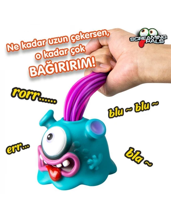 Silverlit Screaming Pals Bağıran Canavarlar - Turkuaz