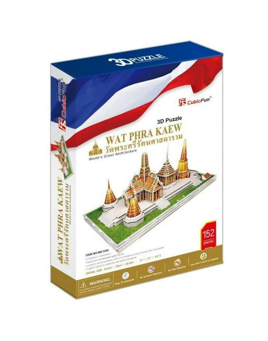 Cubic Fun 3D 152 parça 3 Boyutlu Puzzle Wat Phra Kaew