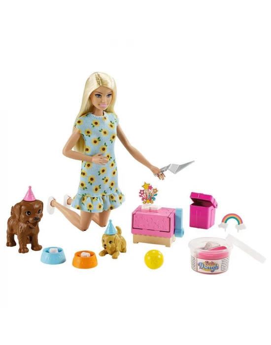 Barbie ve Köpek Partisi Oyun Seti