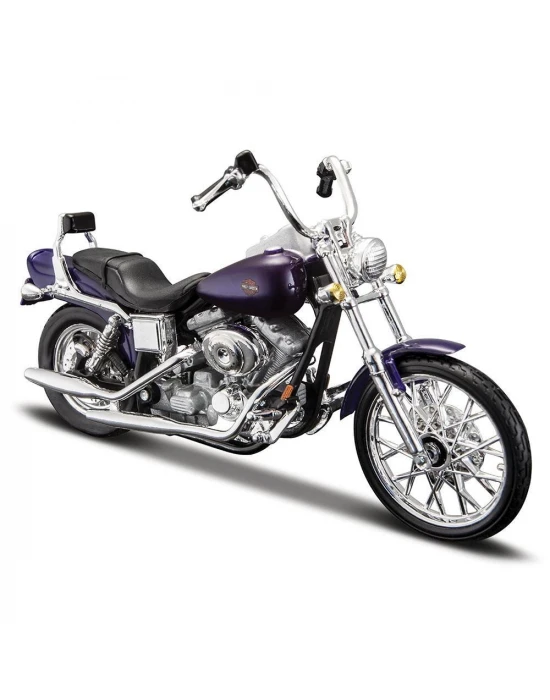 Maisto Harley Davidson 2001 FXDWG Dyna Wide Glide 1:18 Model Moto