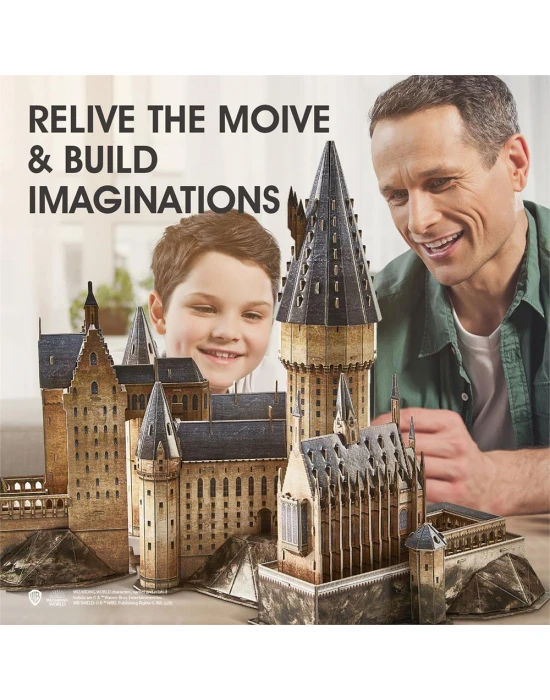 Cubic Fun Harry Potter Hogwarts Büyük Salon 3D Puzzle