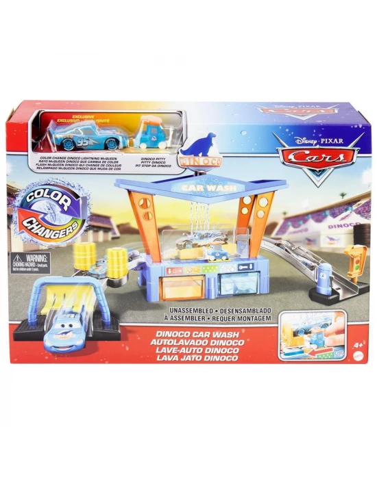 Disney Cars Dinoco Araba Yıkama Oyun Seti