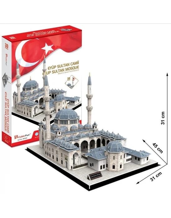 Cubic Fun 3D 150 Parça Puzzle Eyüp Sultan Camii