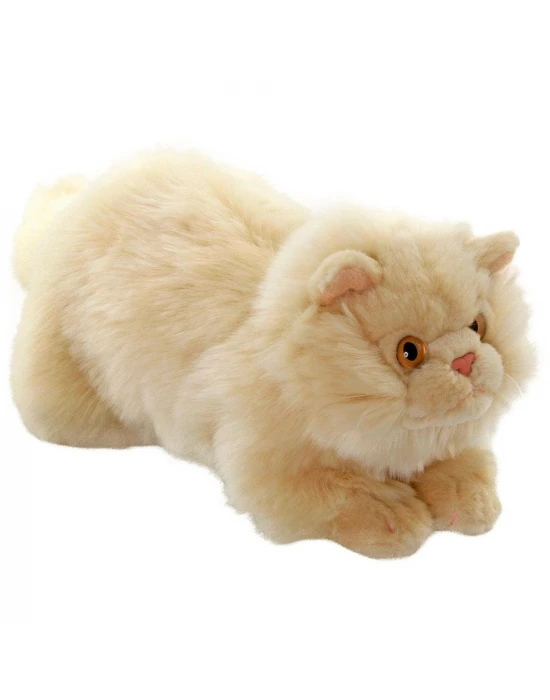 Animals Of The World Yatan Bej Kedi Peluş Oyuncak 26 cm