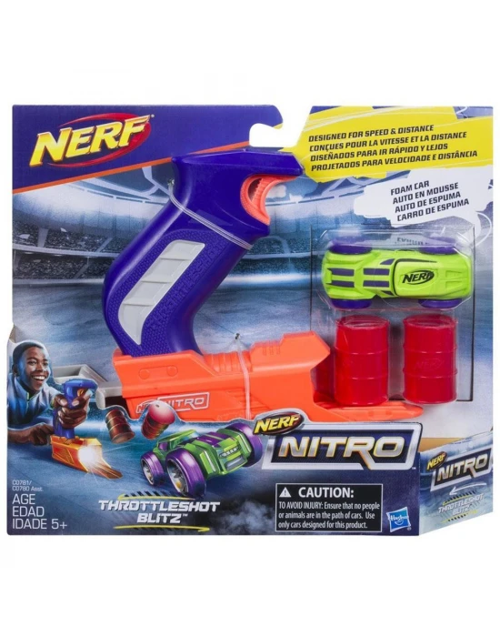Nerf Nitro Throttleshot Blitz Mavi