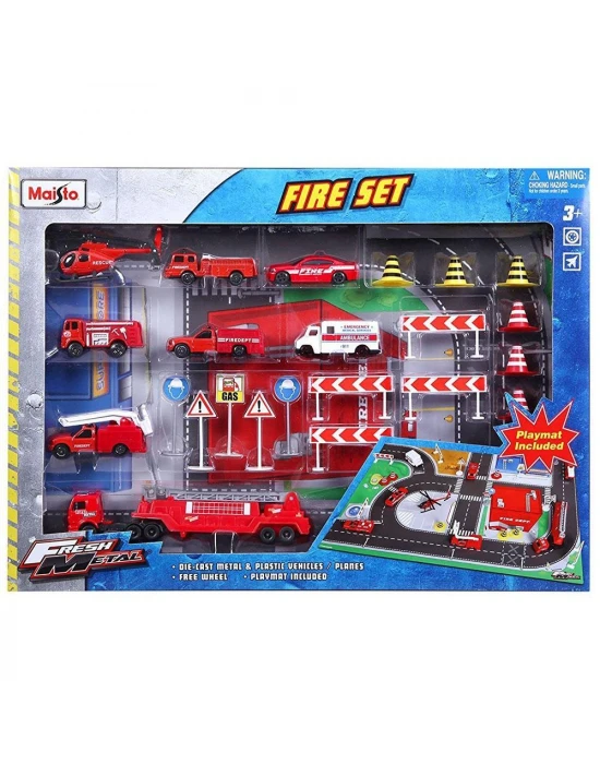 Maisto Fresh Metal İtfaiye İstasyonu Oyun Seti