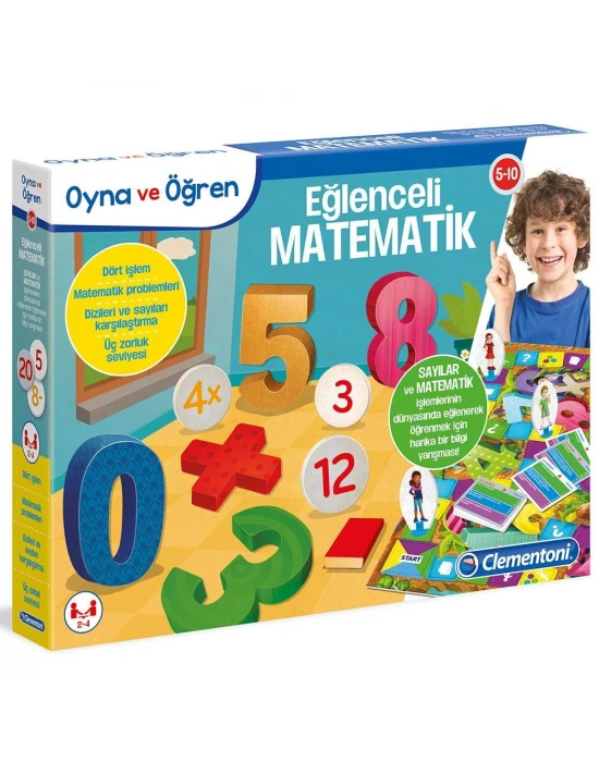 Clementoni Oyna ve Öğren Eğlenceli Matematik Oyun Seti