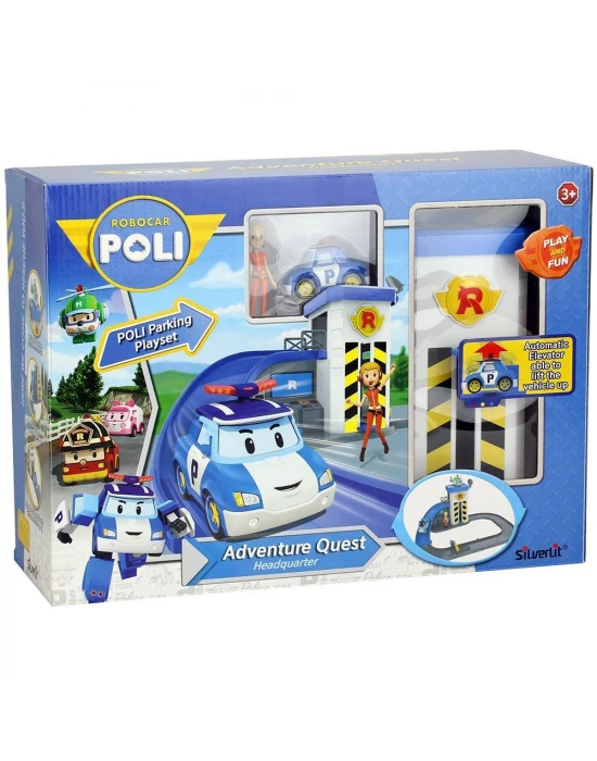 Robocar Poli Macera Merkez İstasyon Oyun Seti