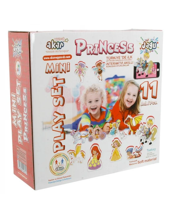 Akar Jagu Konuşan Oyuncak Mini Play Set Prenses