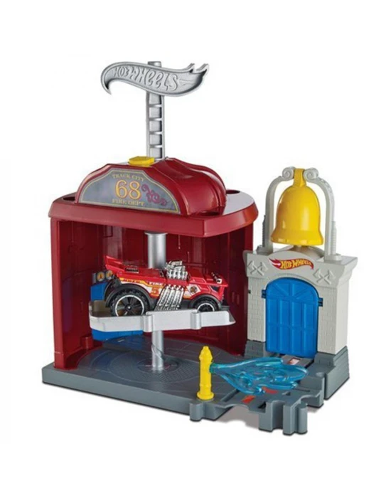 Hot Wheels Şehir Otoparkı Merkez Yangın İstasyonu Oyun Seti