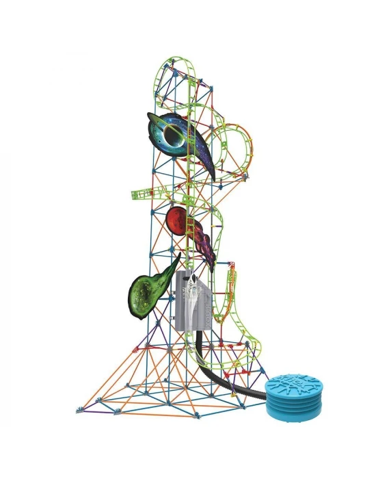 KNex Lunar Launch Roller Coaster Set 51425 (Motorlu)