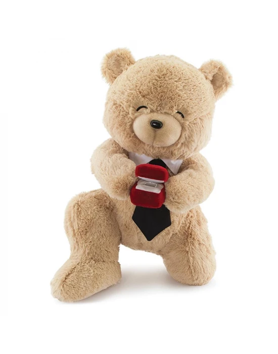 Fluffy Tek Taş Serenat Ayı 45 cm
