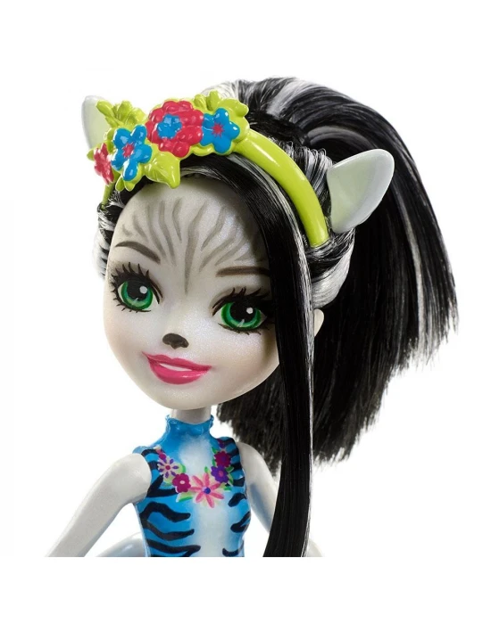 Enchantimals Zelene Zebra Ve Hoofette Oyun Seti