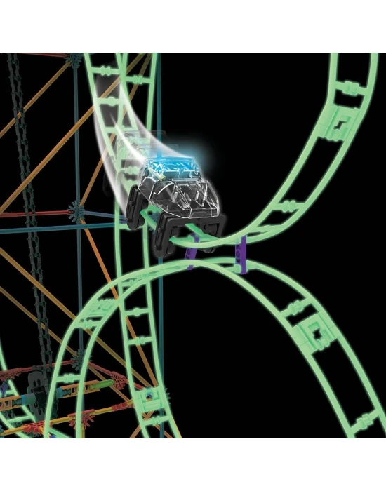 KNex Looping Light-Up Roller Coaster 51455 (Motorlu)