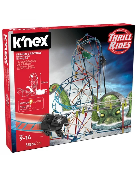 KNex Krakens Revenge Roller Coaster 17616 (Motorlu)