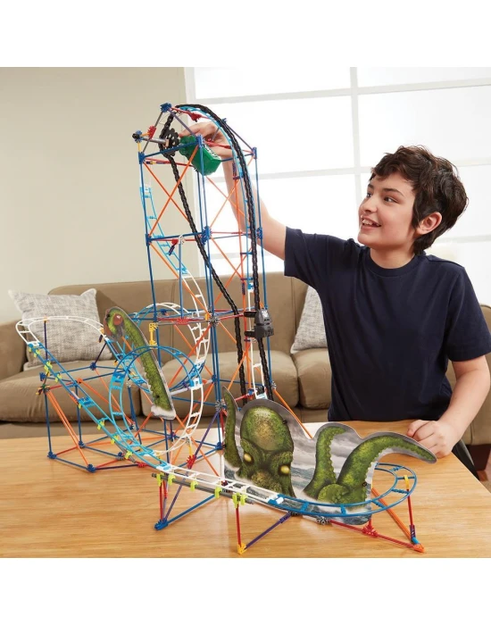 KNex Krakens Revenge Roller Coaster 17616 (Motorlu)