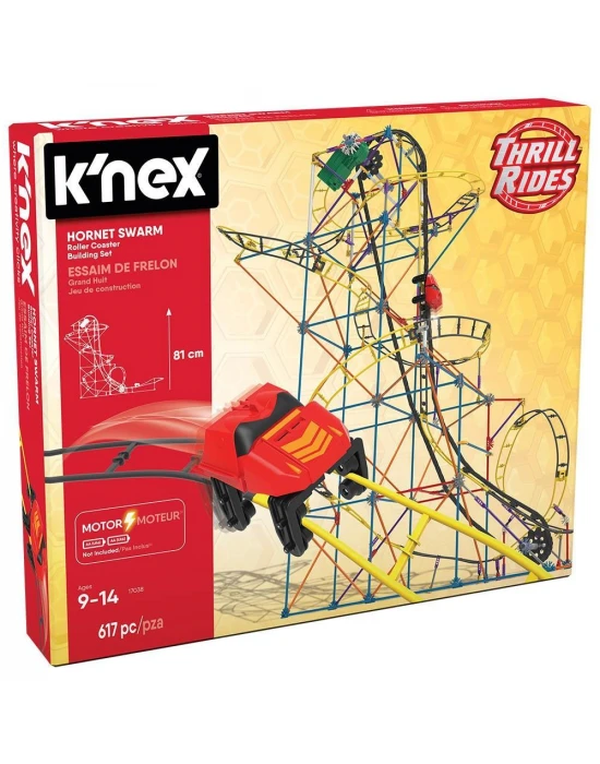 KNex Hornet Swarm Roller Coaster Set 17038 ( Motorlu )