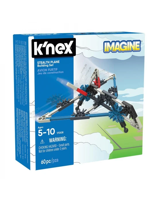 KNex Imagine Stealth Plane Building Set 17008