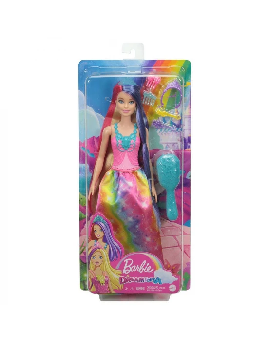 Barbie Dreamtopia Uzun Saçlı Bebekler GFT38