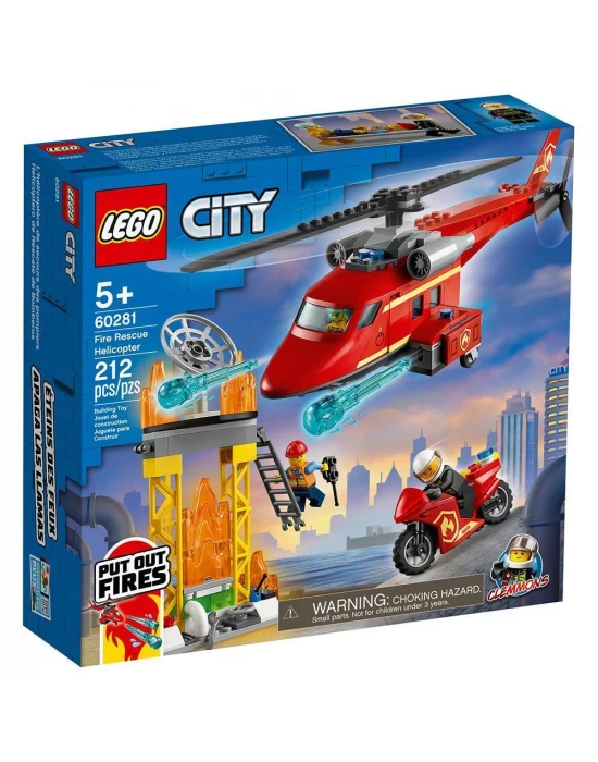 Lego City İtfaiye Kurtarma Helikopteri
