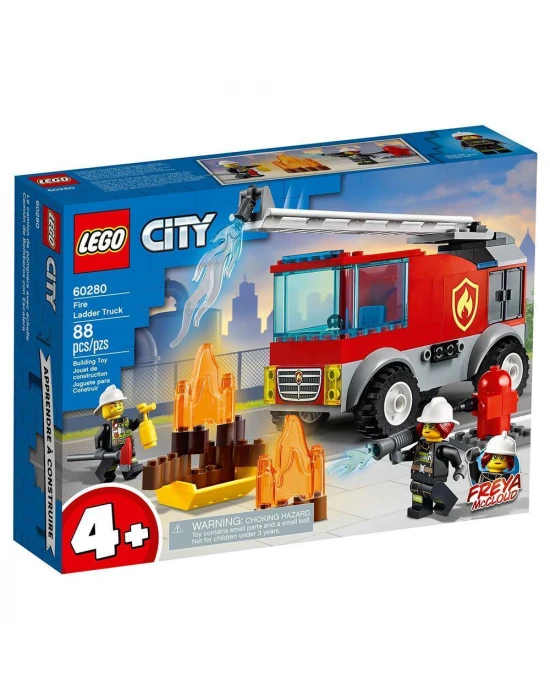 Lego City Merdivenli İtfaiye Kamyonu