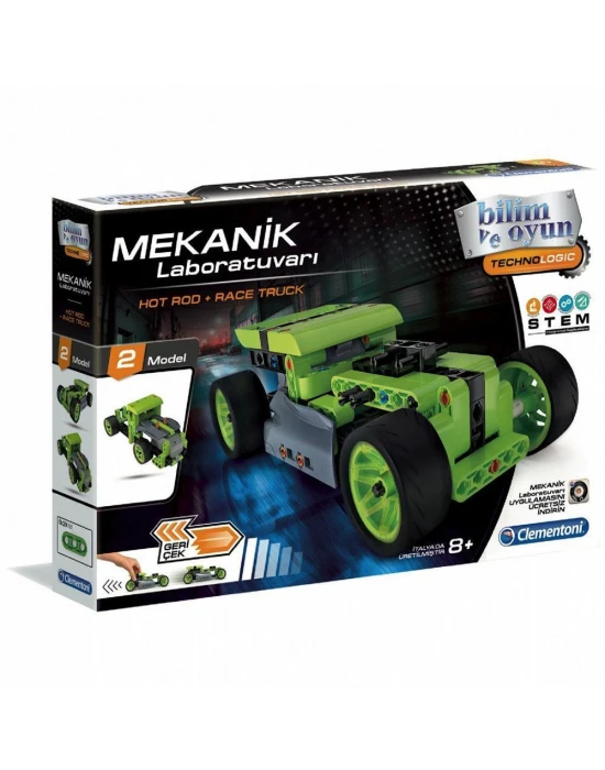 Clementoni Mekanik Laboratuvarı - Hot Rod ve Race Truck