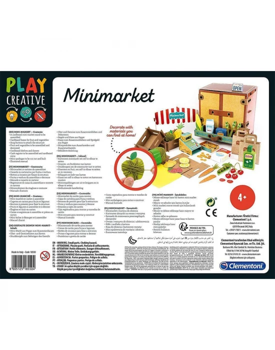 Clementoni Play Creative - Mini Market