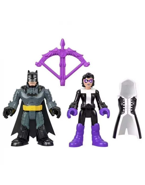 Imaginext DC Super Friends Batman ve Huntress Figür