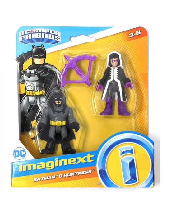Imaginext DC Super Friends Batman ve Huntress Figür