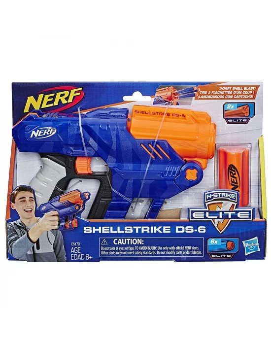 Nerf Elite Shellstrike DS-6
