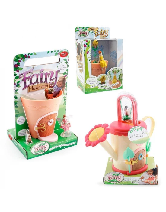 My Fairy Garden Peri Bahçesi - Sulama Kabı ve Peri Saksı Seti