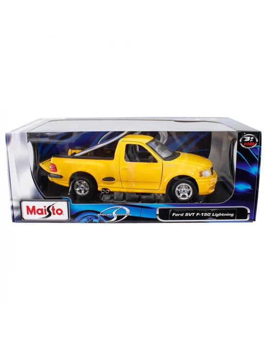 Maisto Ford SVT F-150 1:18 Model Araba Lightning Model Araba Sarı