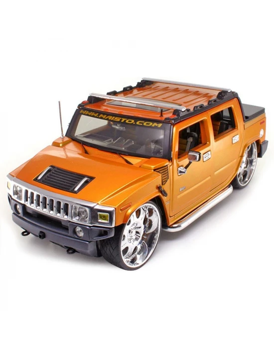 Maisto 1:18 Hummer H2 Sut Concept Model Araba Turuncu