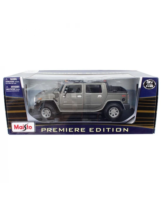 Maisto 2001 Hummer H2 SUT Concept 1:18 Model Araba Kum Yeşil