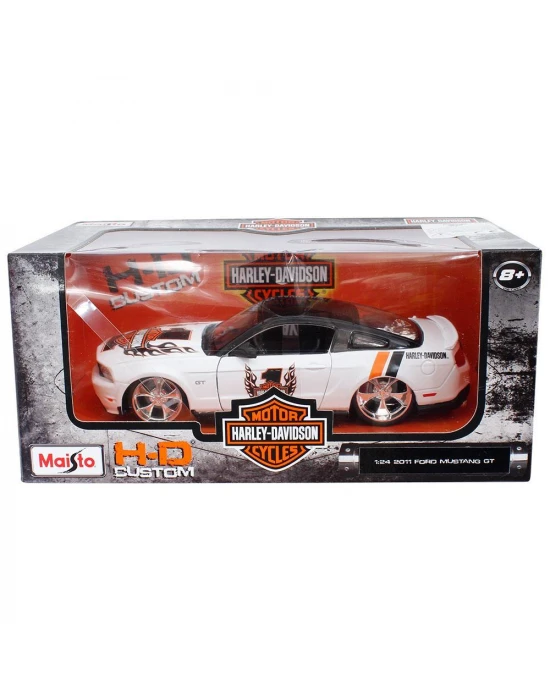 Maisto Ford Mustang GT 1:24 Model Araba Beyaz