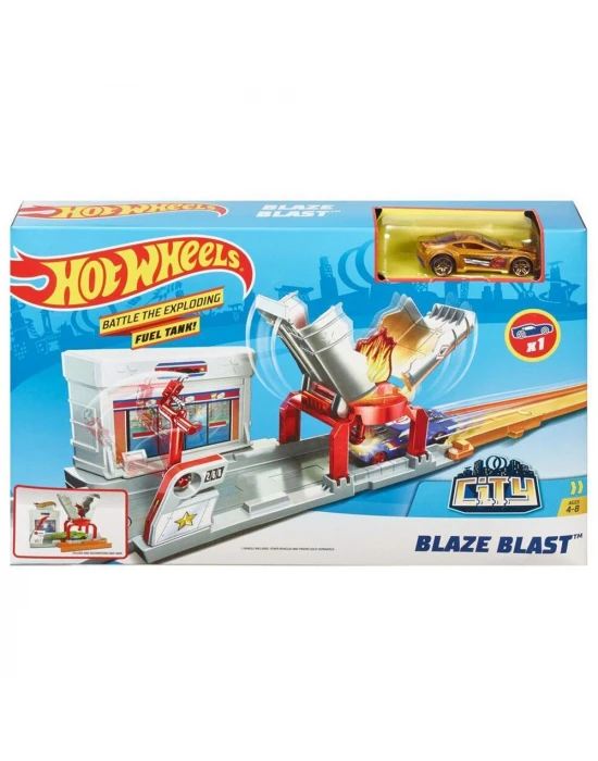 Hot Wheels Yangın Söndürücü Oyun Seti