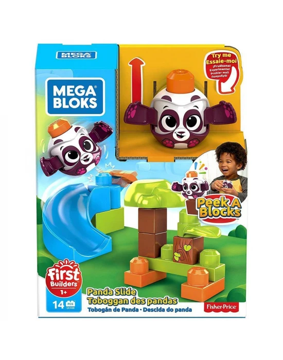 Mega Bloks Peek A Bloks Panda Oyun Seti