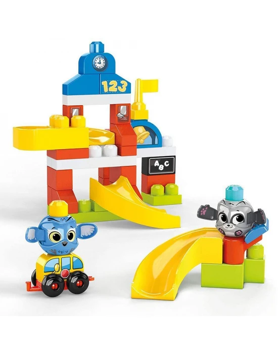 Mega Bloks Peek A Bloks Okul Oyun Seti