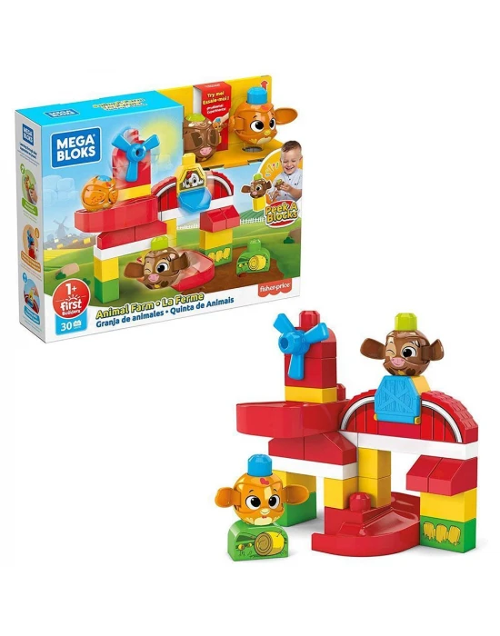 Mega Bloks Peek A Blocks Çiftlik Oyun Seti