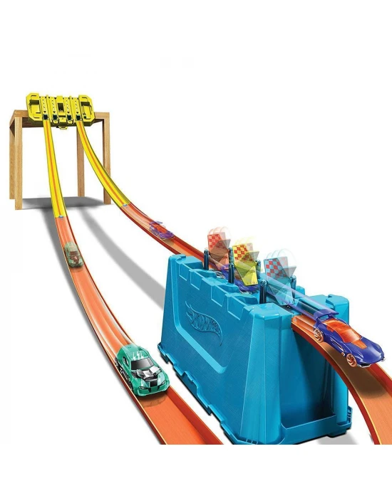 Hot Wheels Track Builder Çok Kulvarlı Hız Kutusu