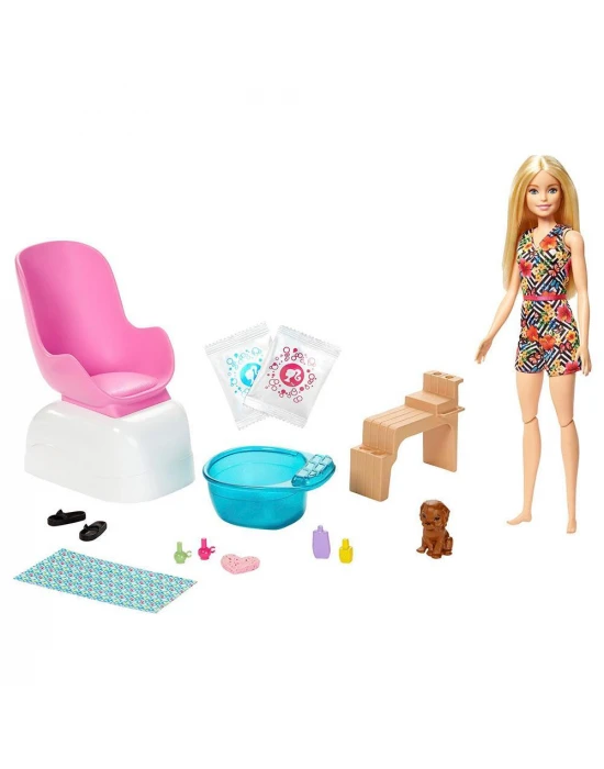 Barbie Sağlıklı Tırnak Bakımı Oyun Seti