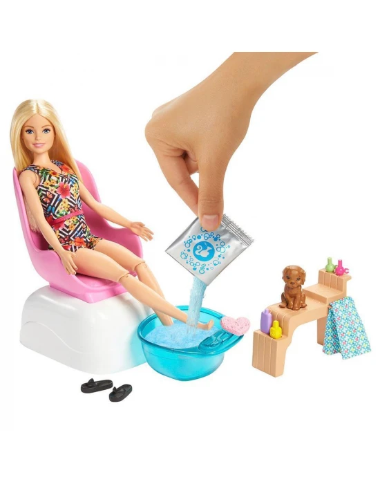 Barbie Sağlıklı Tırnak Bakımı Oyun Seti