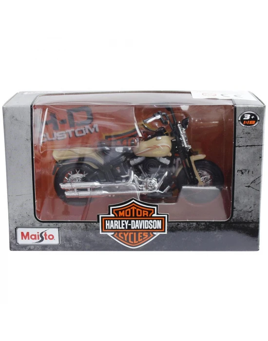 Maisto Harley Davidson 2008 FLSTSB Cross Bones 1:18 Model Motorsi